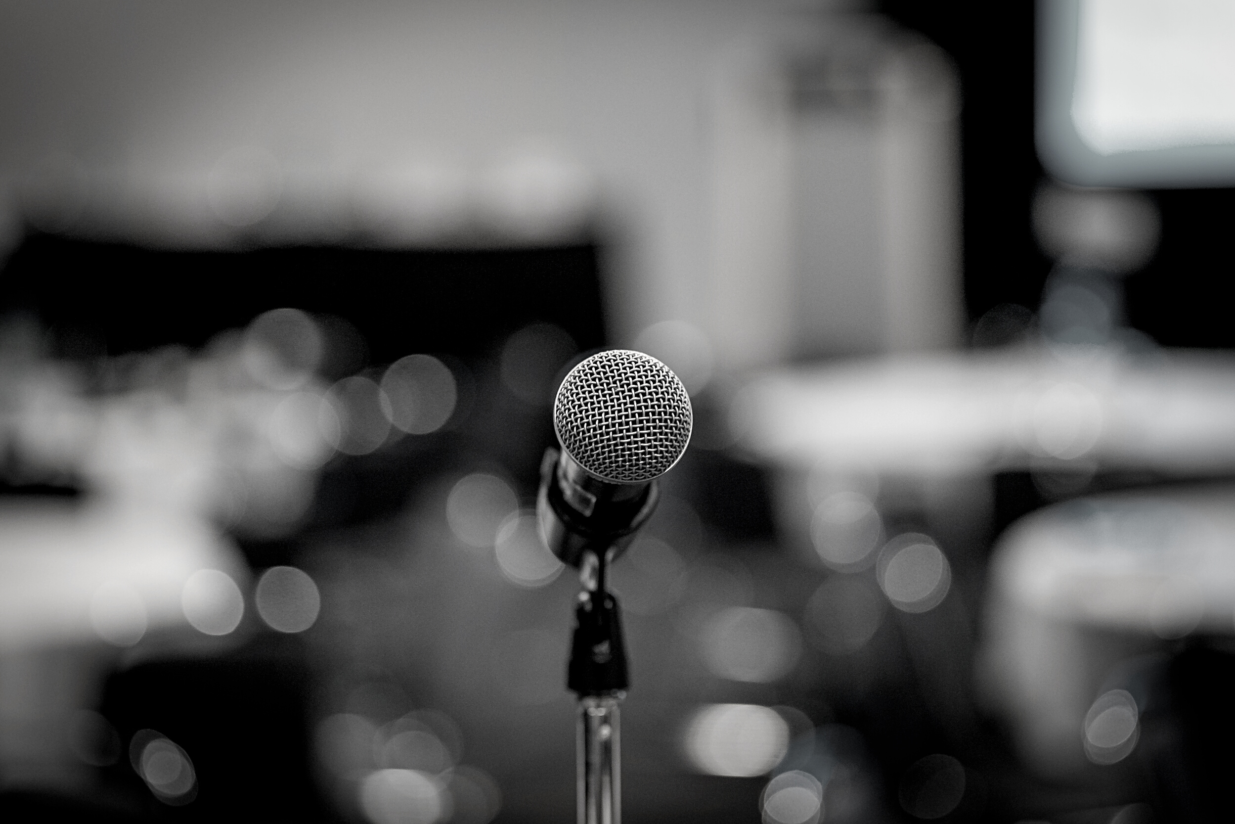 Public speaking in conference